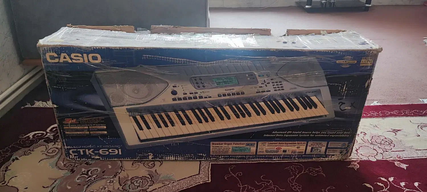 KEYBOARD CASIO CTK 691|پیانو، کیبورد، آکاردئون|کرمانشاه, |دیوار