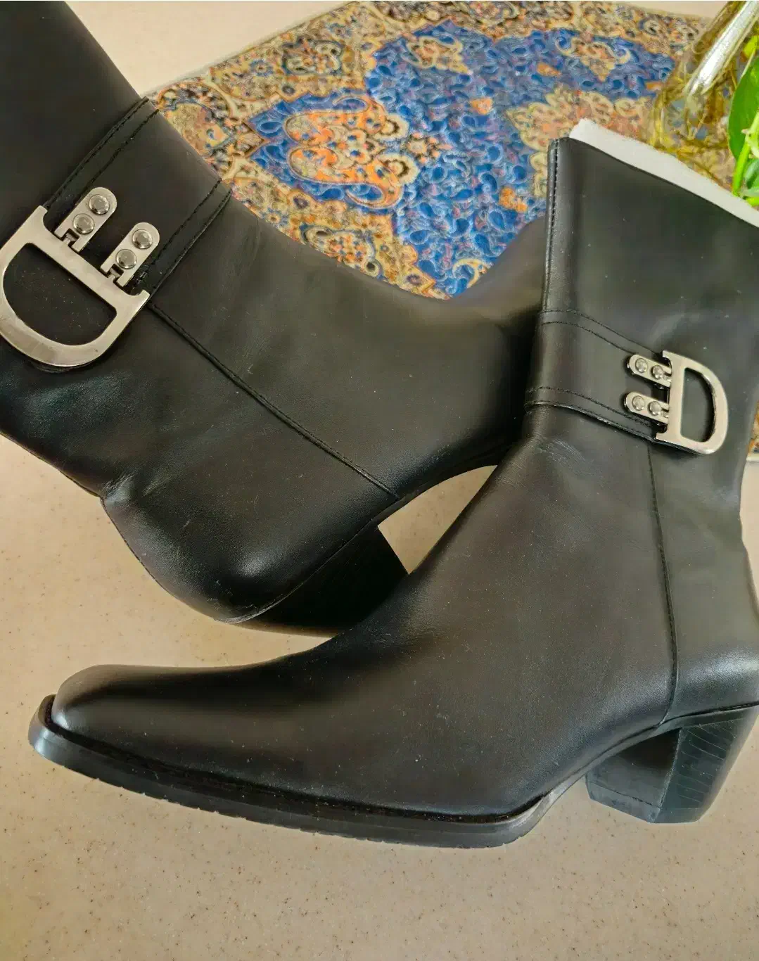 چکمه زنانه چرم ایتالیایی|کیف، کفش، کمربند|اصفهان, فرهنگیان|دیوار