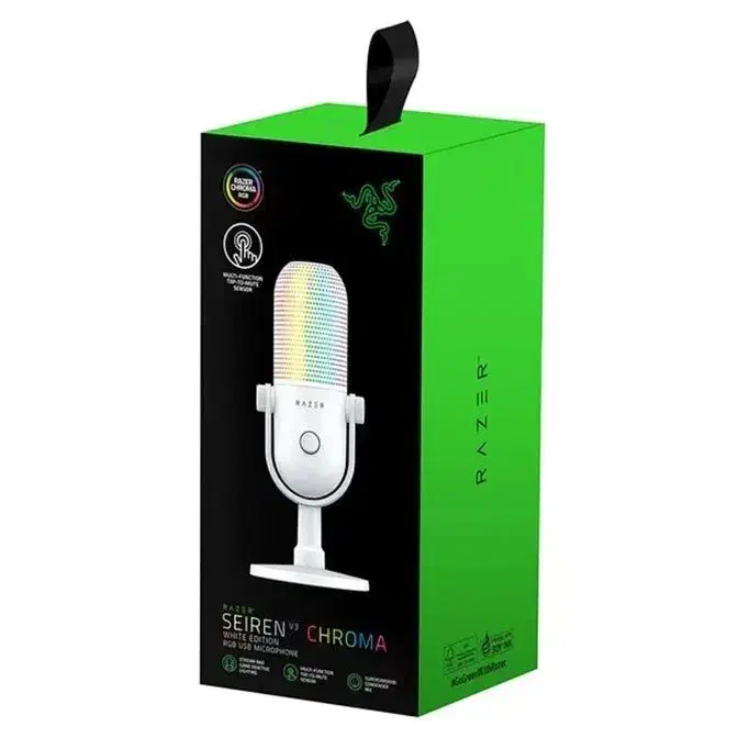 میکروفون razer siren v3 chroma white|قطعات و لوازم جانبی رایانه|اصفهان, محمودیه|دیوار