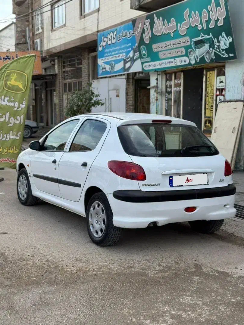 پژو۲۰۶تیپ۲مدل۹۷|خودرو سواری و وانت|گنبد کاووس, |دیوار