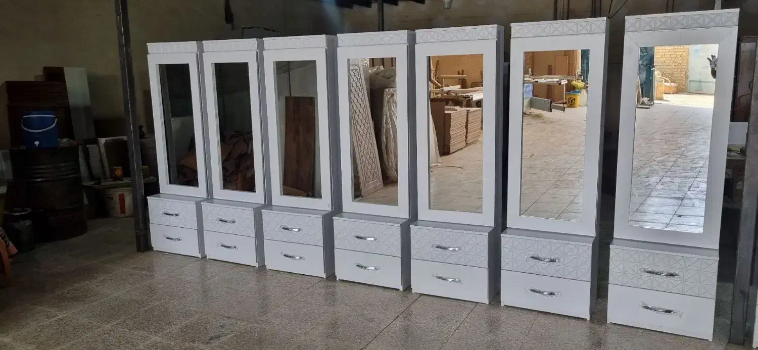 میز ارایش قدی 1کشو وکیوم/تولیدی رادفر|تخت و سرویس خواب|خمینی‌شهر, |دیوار