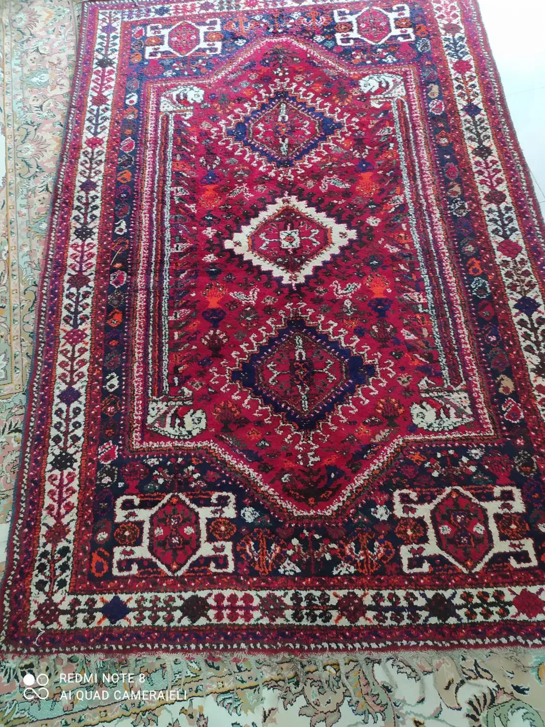 فرش دستباف|فرش|شیراز, کوشک میدان|دیوار