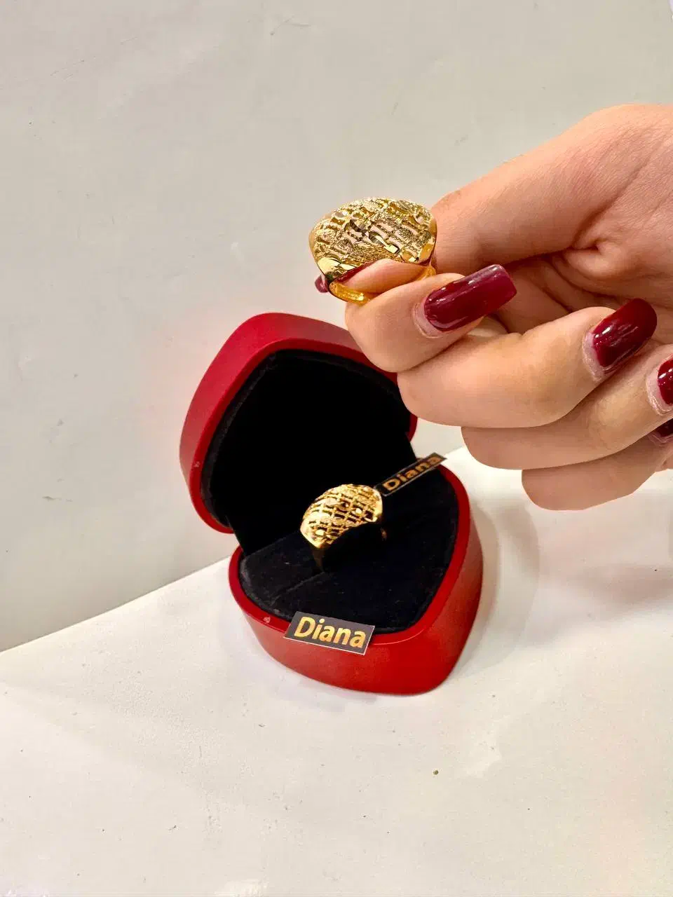 انگشترهای طلاروس طرح لیلیوم کپی طلا|بدلیجات|مشهد, احمدآباد|دیوار