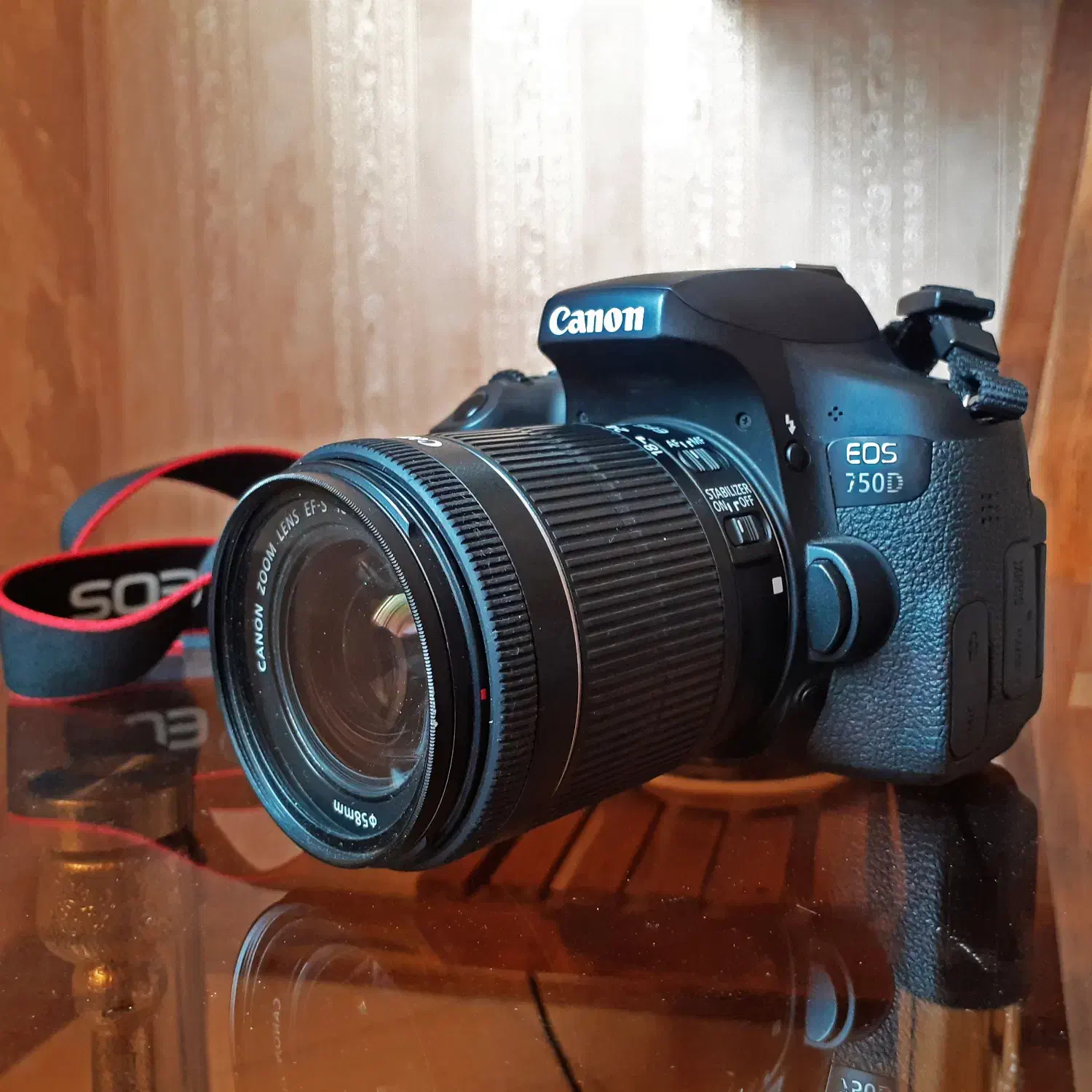 کانن Canon 750d به همراه لنز فیکس 50 میلیمتر|دوربین عکاسی و فیلمبرداری|بجنورد, |دیوار