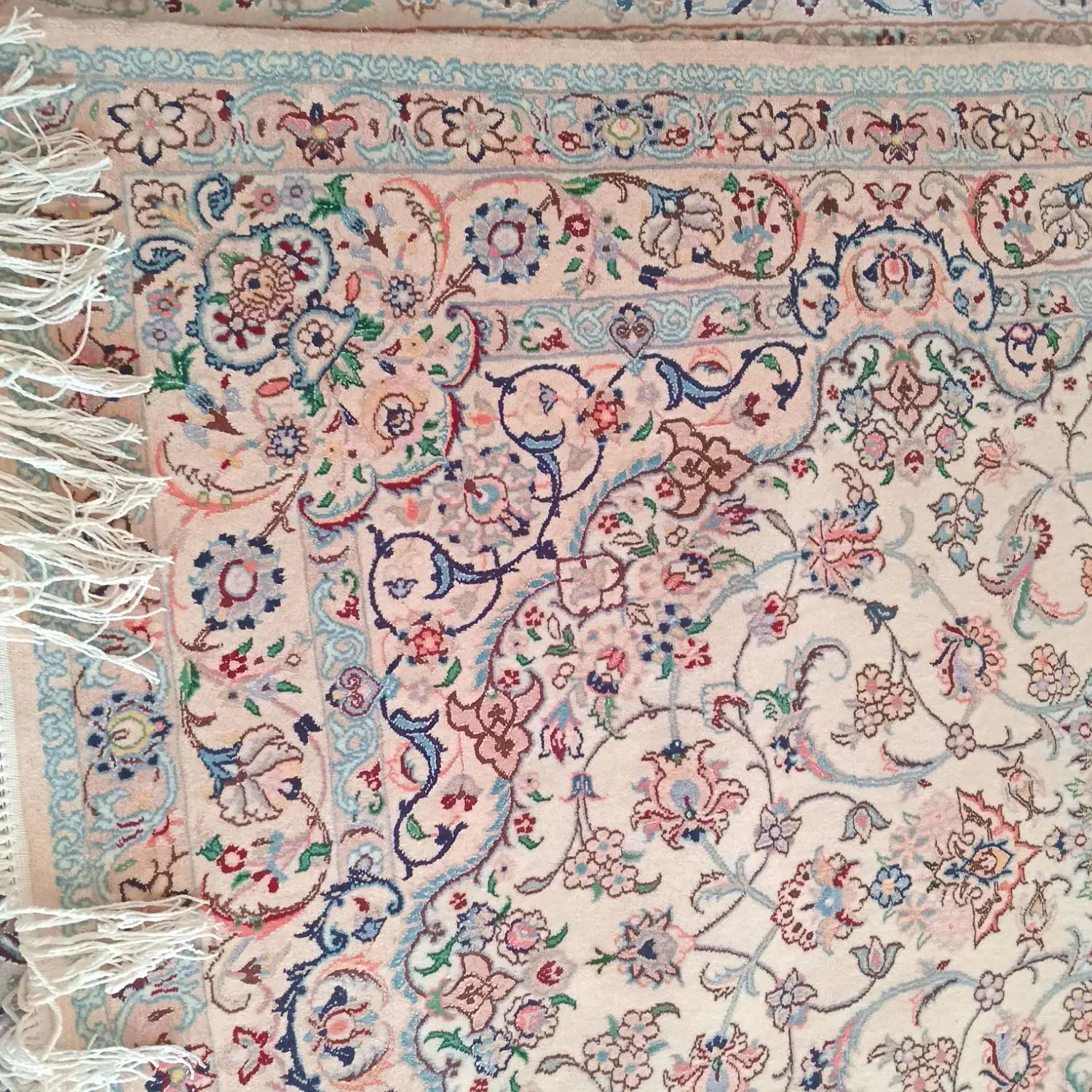 قالیچه نو نقشه اصفهان درجه یک|فرش|اصفهان, ملک|دیوار