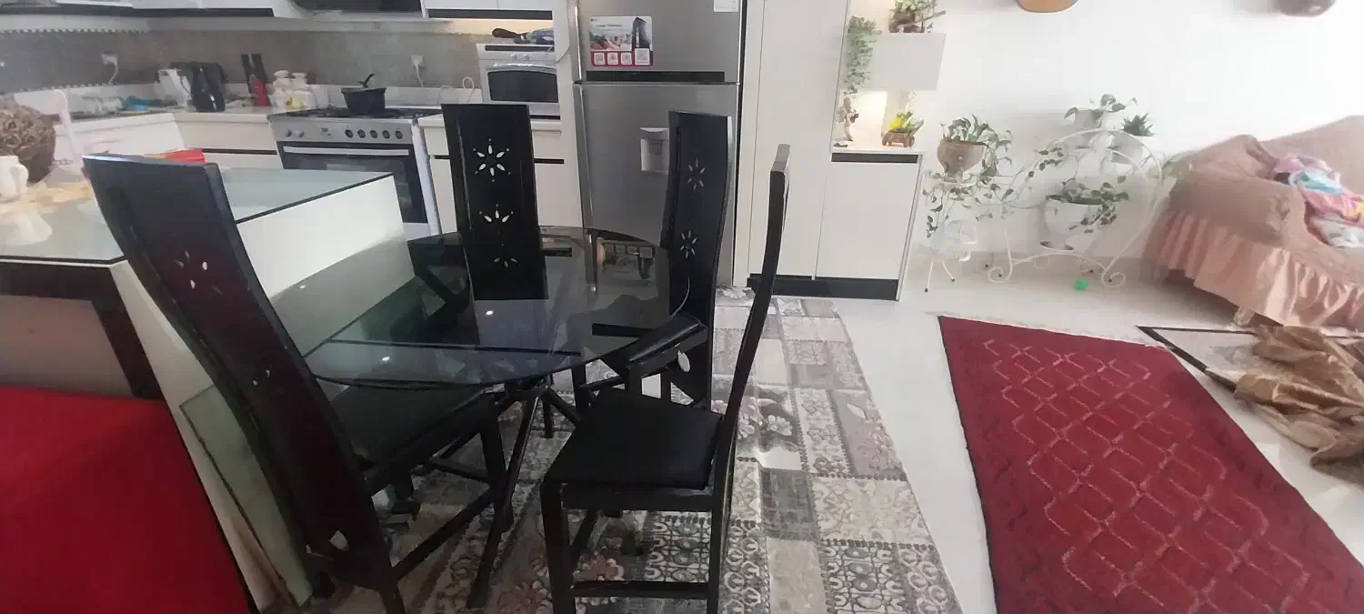 میز نهار خوری|میز و صندلی غذاخوری|خواف, |دیوار