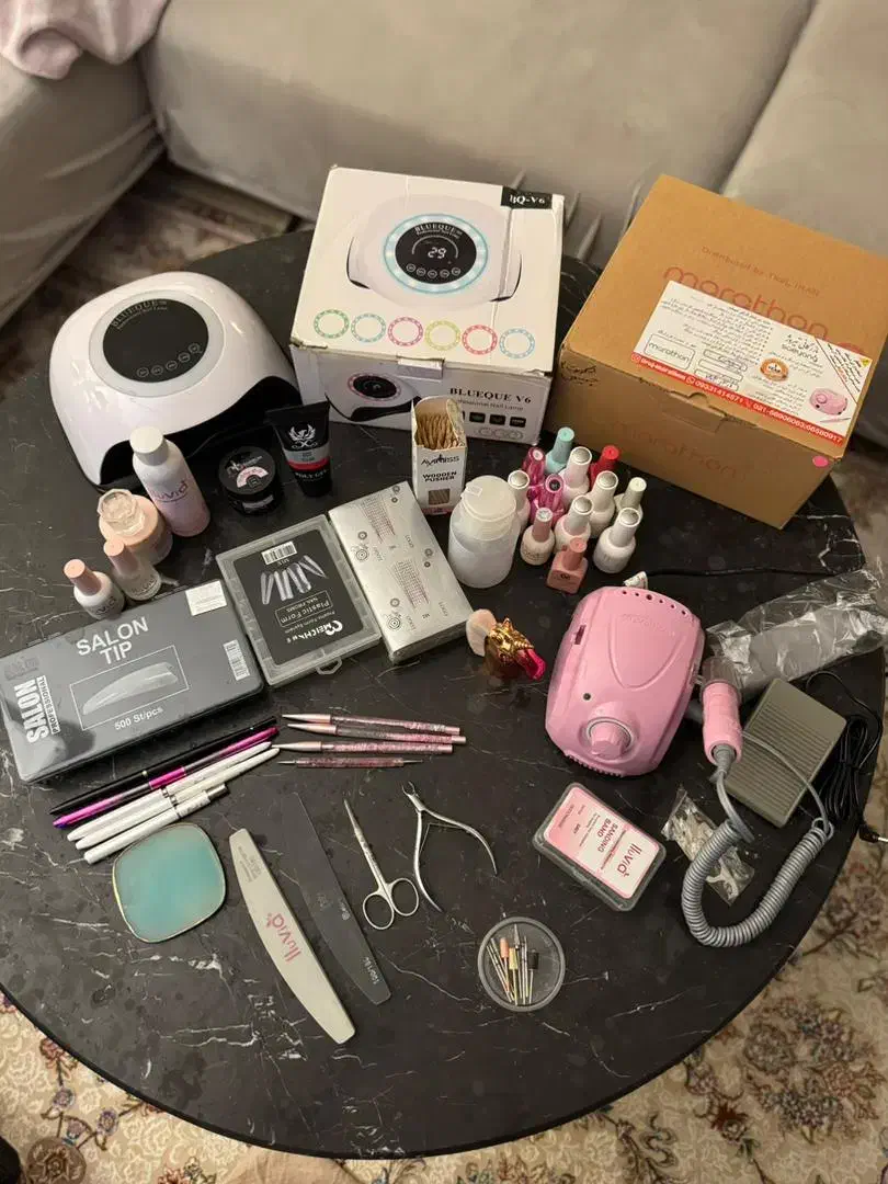 لوازم کاشت ناخن همه درجه یک و در حد نو|آرایشی، بهداشتی، درمانی|تهران, شاهین|دیوار