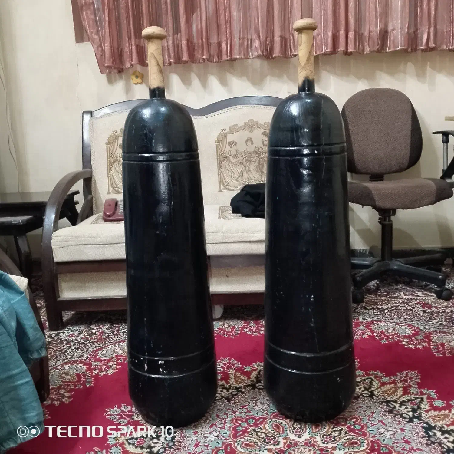 میل باستانی چوب چنار عالی|تجهیزات ورزشی|نجفآباد, گلدشت|دیوار