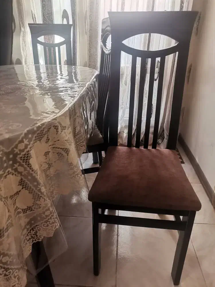 میز ۶ نفره ناهارخوری در حد نو|میز و صندلی غذاخوری|قم, باجک یک|دیوار