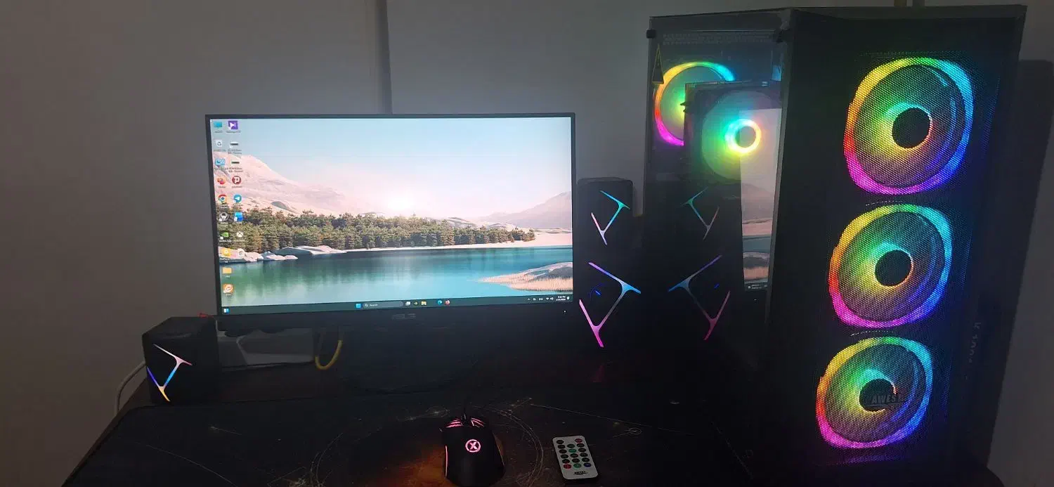 کیس گیمینگ ترتمیز|رایانه رومیزی|قدس, شهر‌قدس|دیوار