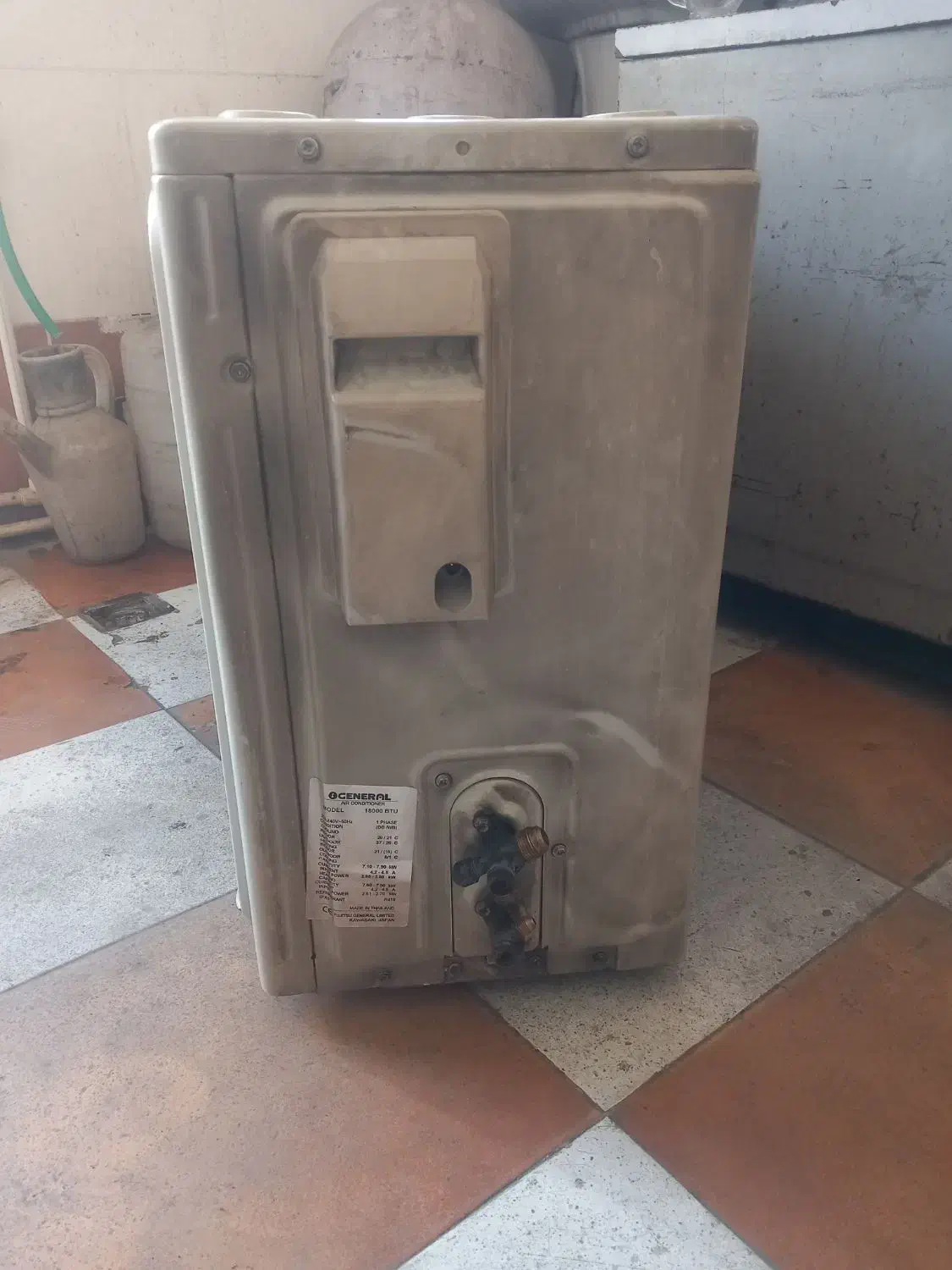 کوپرسورکولر گازی 18000|کولر گازی و فن‌کوئل|تبریز, |دیوار