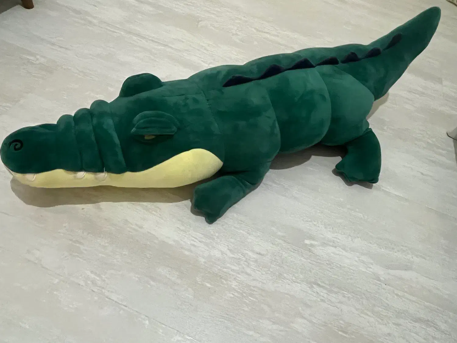 عروسک بالشی تمساح بزرگ - وارداتی|اسباب‌‌بازی|رشت, دیلمان|دیوار