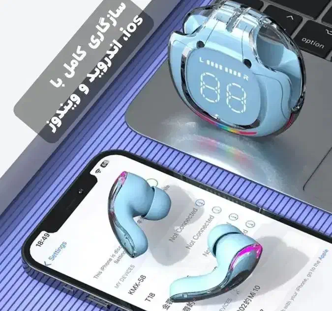 هنذفری بلوتوثی همراه با تخفیف|لوازم جانبی موبایل و تبلت|قم, زنبیل آباد|دیوار