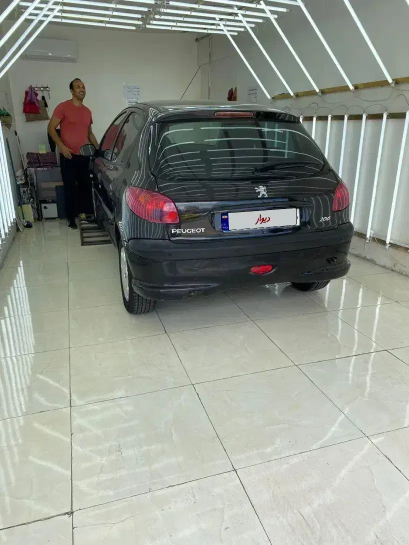 206 مدل 90|خودرو سواری و وانت|رشت, دباغیان|دیوار