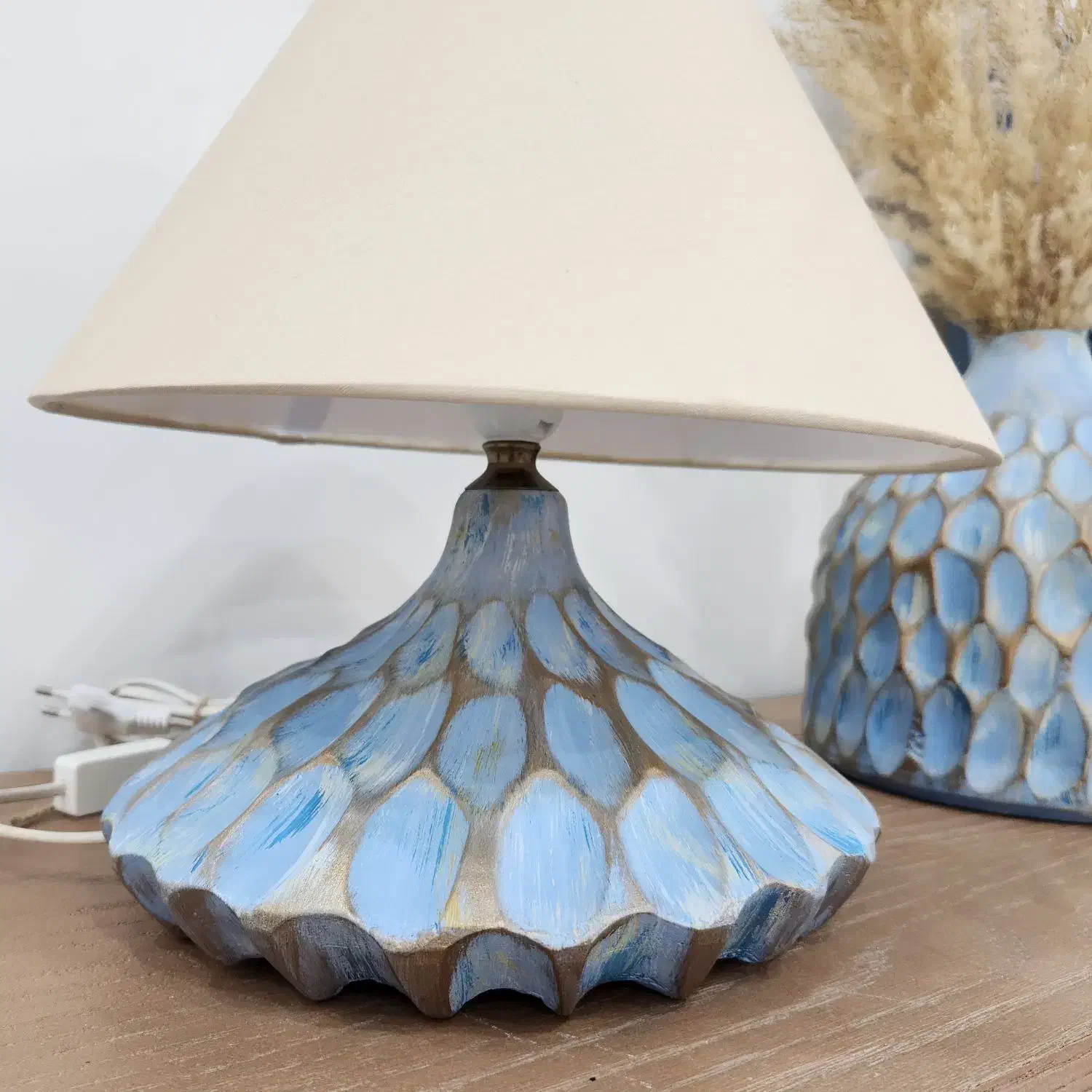 ست گلدان و آباژور|چراغ خواب و آباژور|ساوه, |دیوار