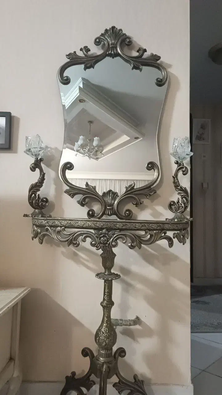 اینه شمعدان|بوفه، ویترین، کنسول|مشهد, فتح المبین|دیوار