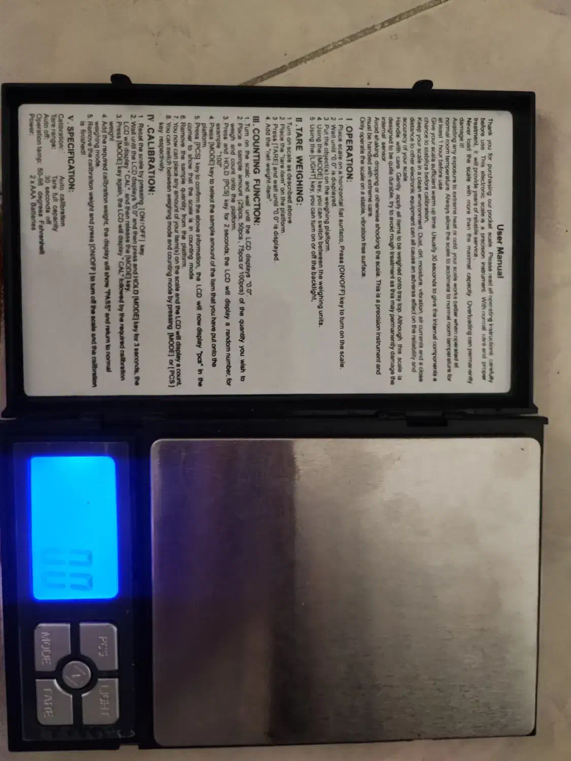 ترازو دیجیتال نوت بوک مدل دهمکش|فروشگاه و مغازه|سمنان, |دیوار