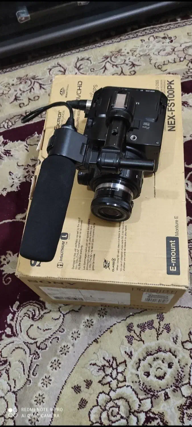 سونی fs100 ولنز سونی 16.50و دوربین لنز آنالوگ|دوربین عکاسی و فیلمبرداری|کرمانشاه, |دیوار