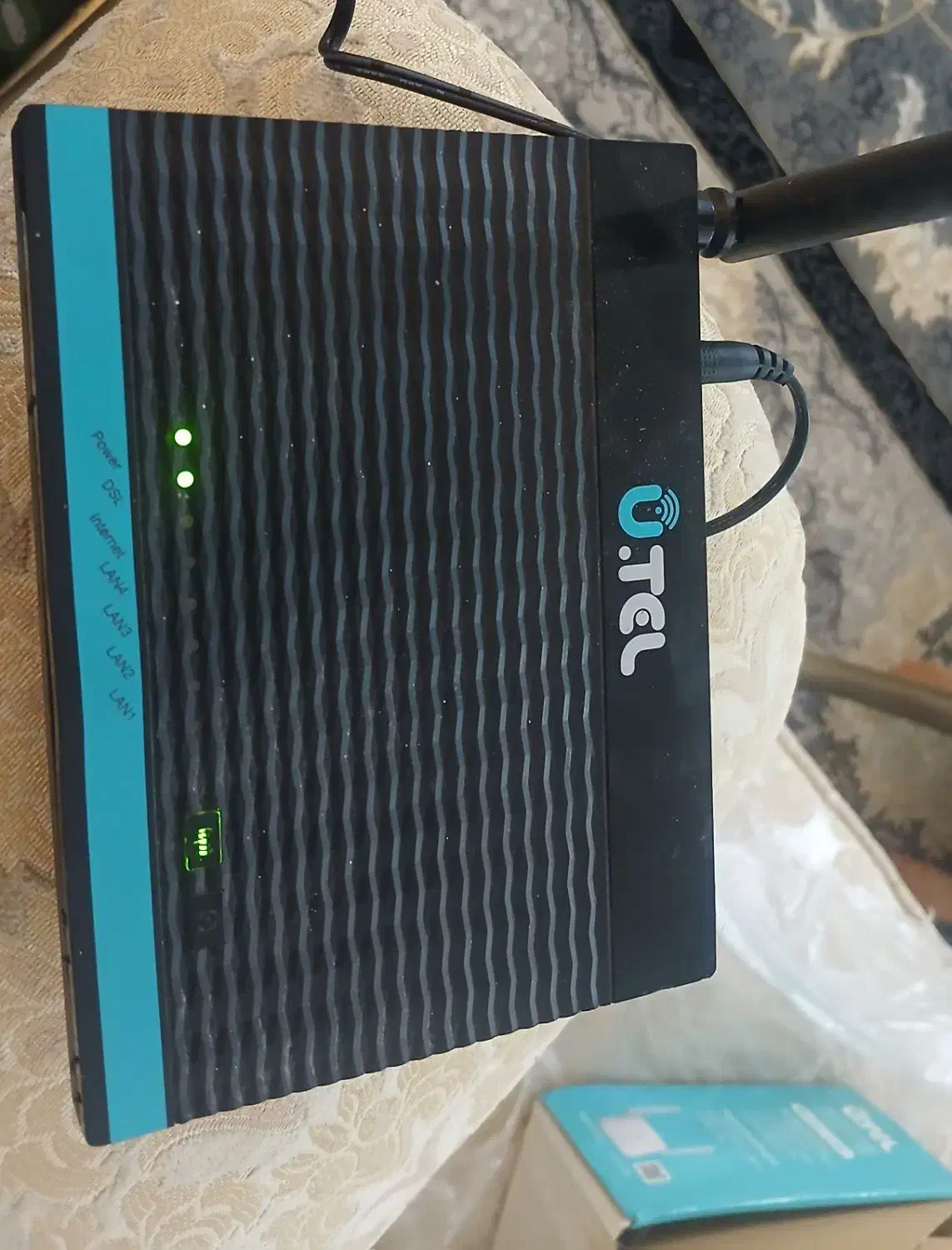 مودم یوتل در حد نو|مودم و تجهیزات شبکه|قم, باغ شریفی|دیوار