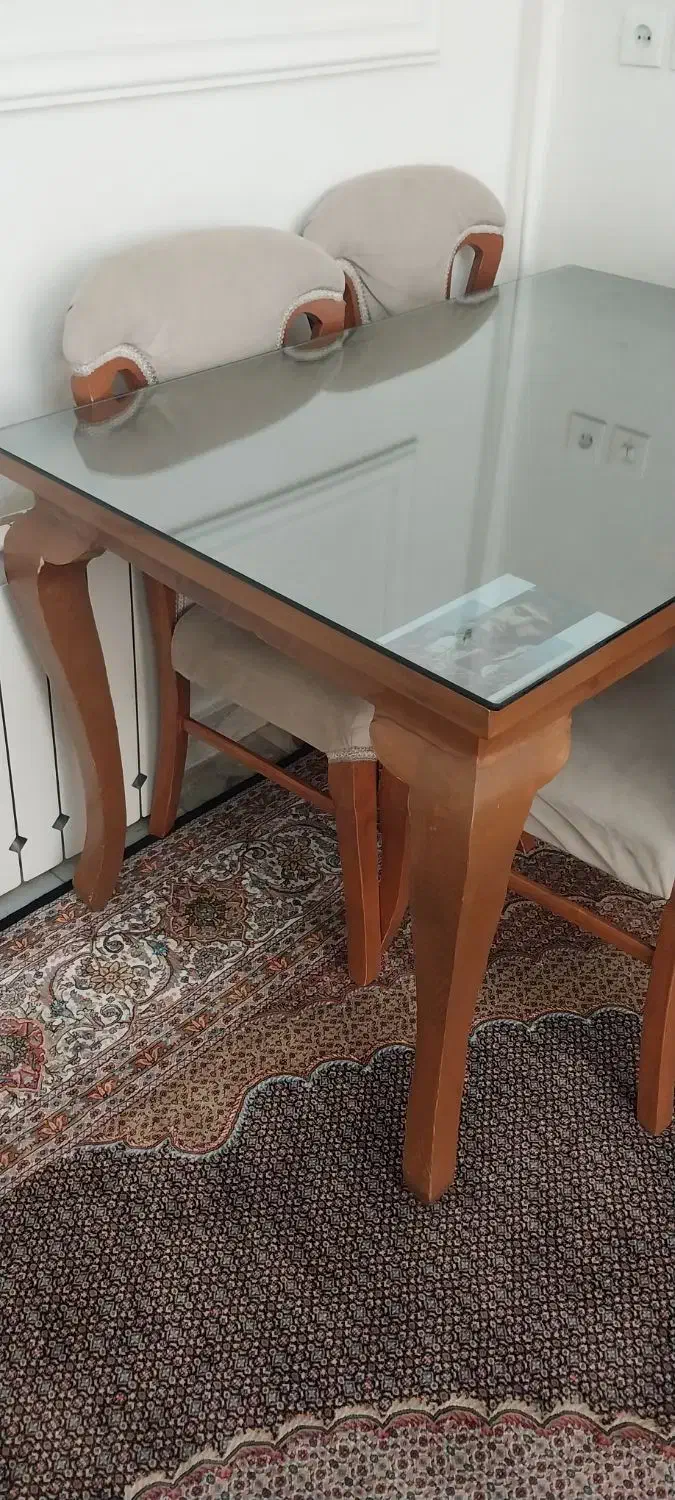 میز غذا خوری ۴ نفره|میز و صندلی غذاخوری|تهران, شهمیرزادی|دیوار