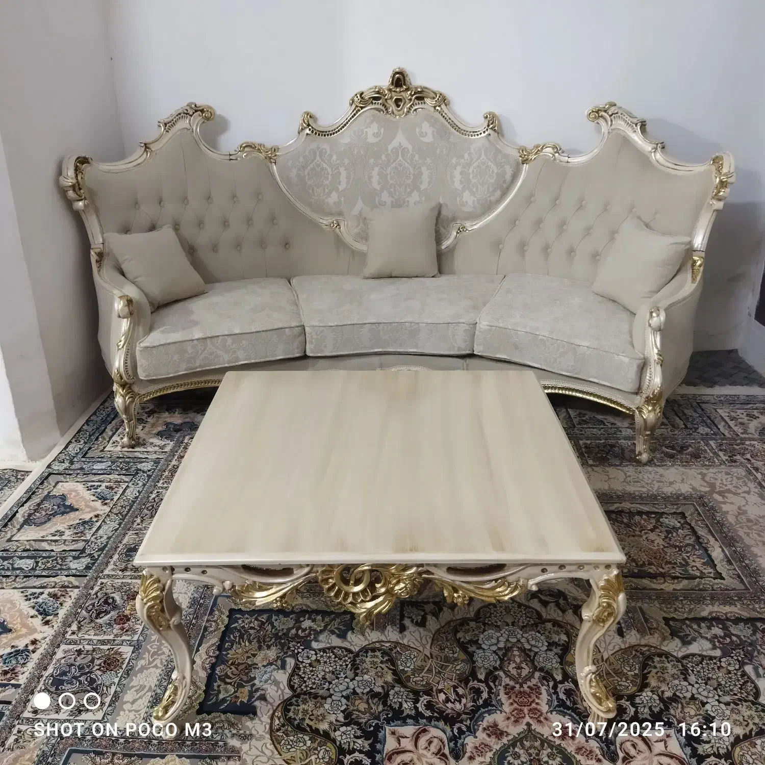 مبلمان سلطنتی امپراطور|مبلمان خانگی و میز عسلی|مشهد, کوی المهدی|دیوار