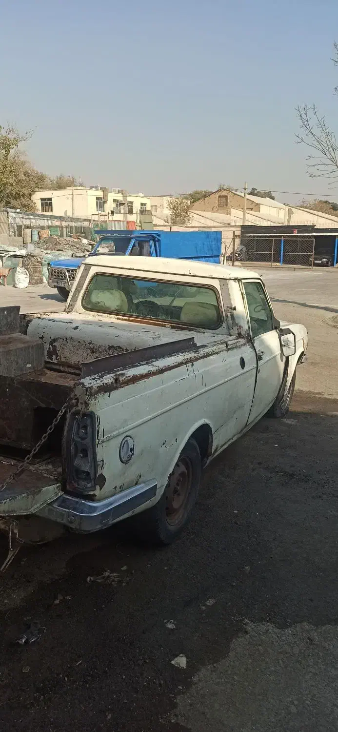 پیکان وانت مدل۹۰ دوگانه تصادفی کار دار|خودرو سواری و وانت|ری, جوانمرد قصاب|دیوار