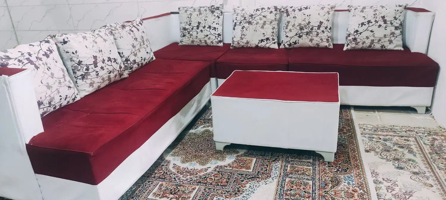 مبل هفت نفره فروش فوری|مبلمان خانگی و میز عسلی|کوهدشت, |دیوار