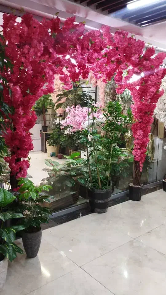 درختچه مصنوعی|گل مصنوعی|اهواز, گلستان|دیوار