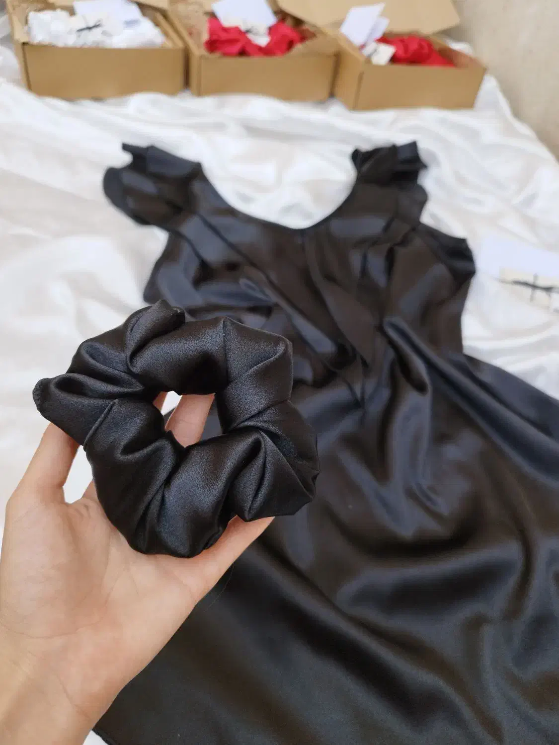 پیراهن لباس خواب و راحتی ساتن|لباس|تهران, افسریه جنوبی|دیوار