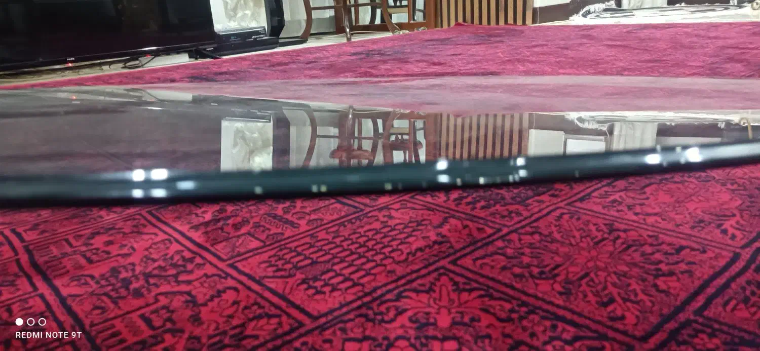 شیشه گرد ۱۴۰ سانتی|میز و صندلی غذاخوری|کرج, کمال‌شهر|دیوار