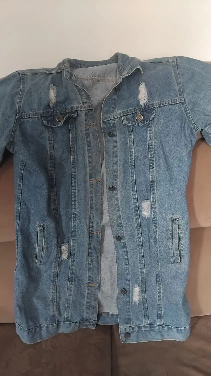 مانتو جین کاملا سالم|لباس|لنگرود, |دیوار