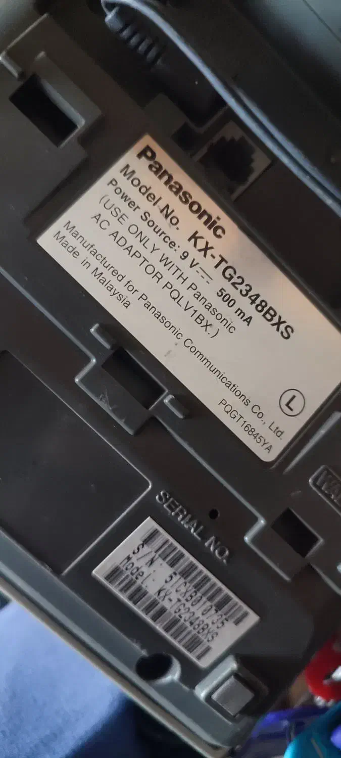 تلفن بیسیم منشی دار پاناسونیک ۲۳۴۶|تلفن رومیزی|بیرجند, |دیوار