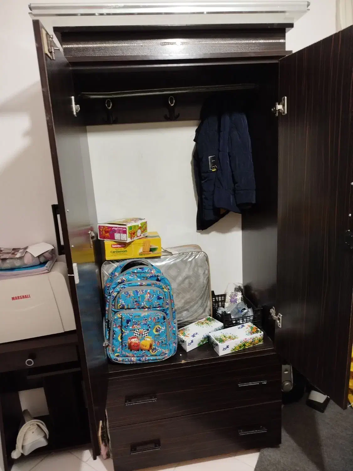 کمد لباس تمیز ومرتب|جاکفشی، کمد، دراور|گلبهار, شهر جدید گلبهار|دیوار