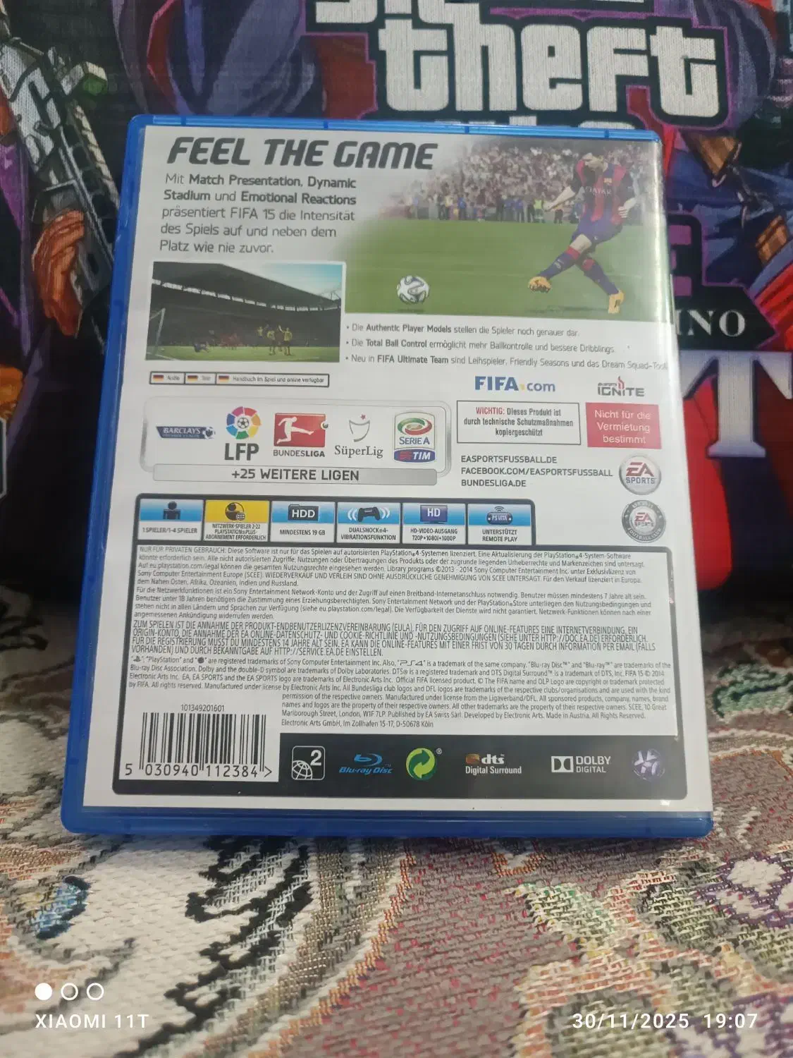 سی دی بازی فیفا 2015 برای پلی استیشن 4|کنسول، بازی ویدئویی و آنلاین|مشهد, طبرسی شمالی|دیوار