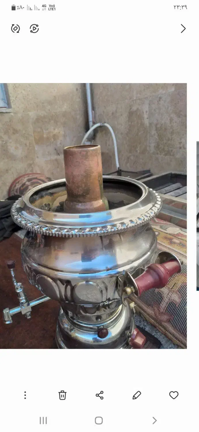 سماور گازی در حد نو|سماور، چای‌ساز، قهوه‌ساز|آذرشهر, |دیوار