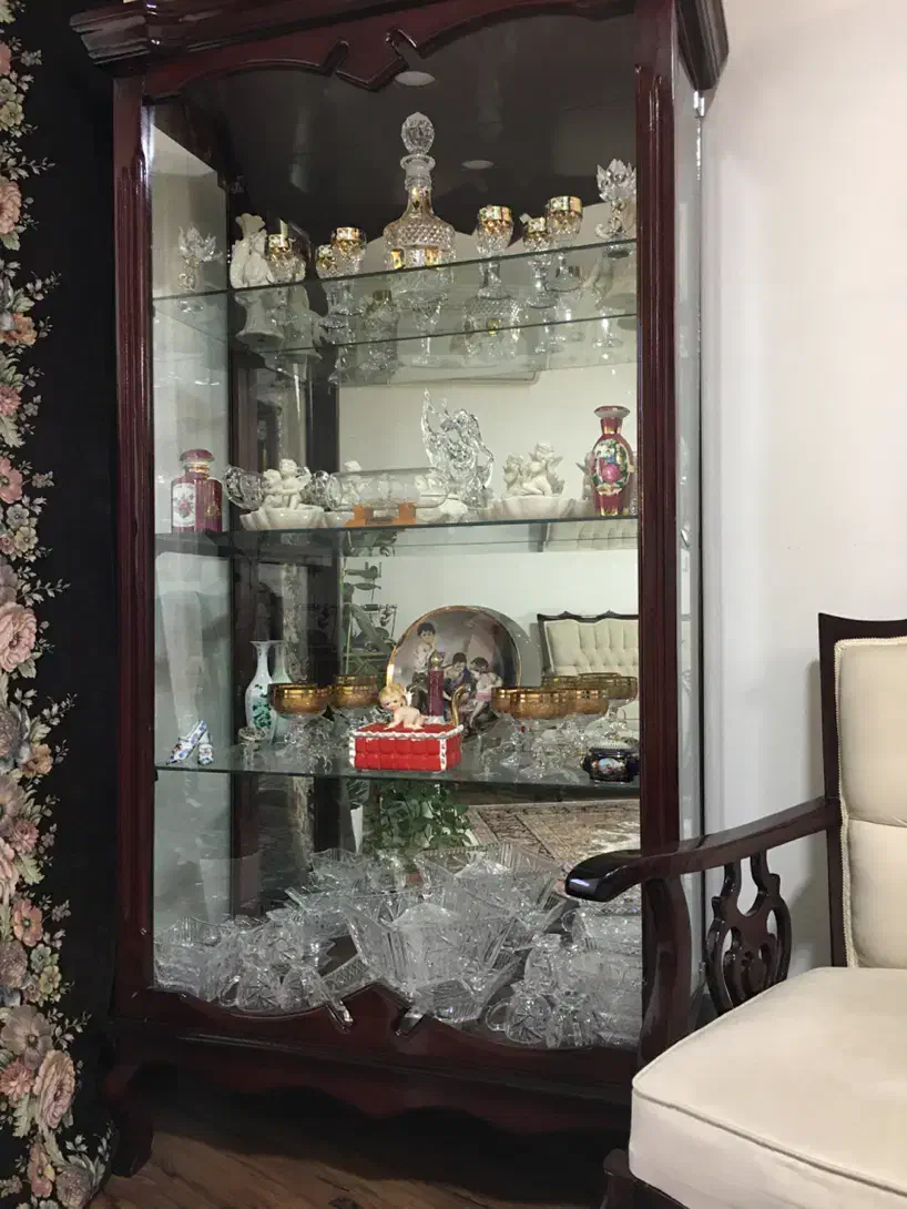 بوفه چوبی|بوفه، ویترین، کنسول|گرگان, |دیوار