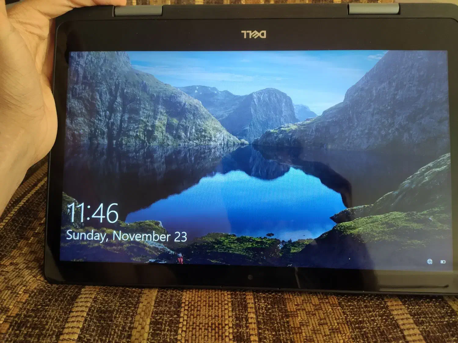 لبتاب dell به همراه موس ماکروسافت|رایانه همراه|بروجرد, |دیوار