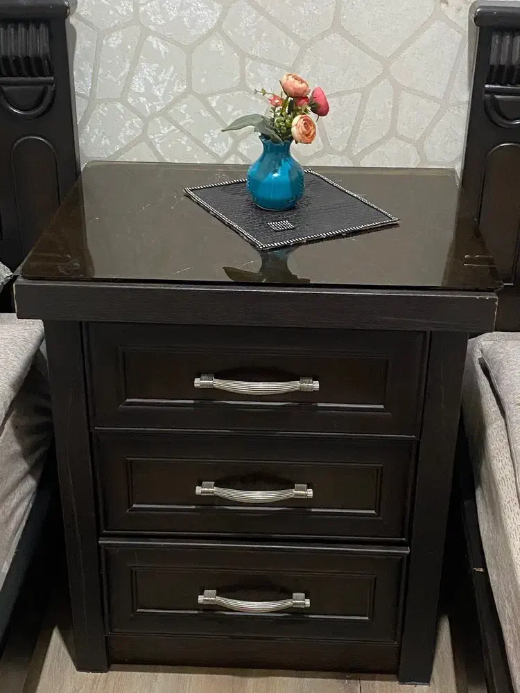 تخت خواب دو نفره شیک|تخت و سرویس خواب|اهر, |دیوار