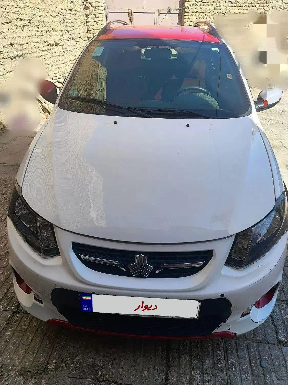 کوییک آر سفید قرمز|خودرو سواری و وانت|زاهدان, |دیوار
