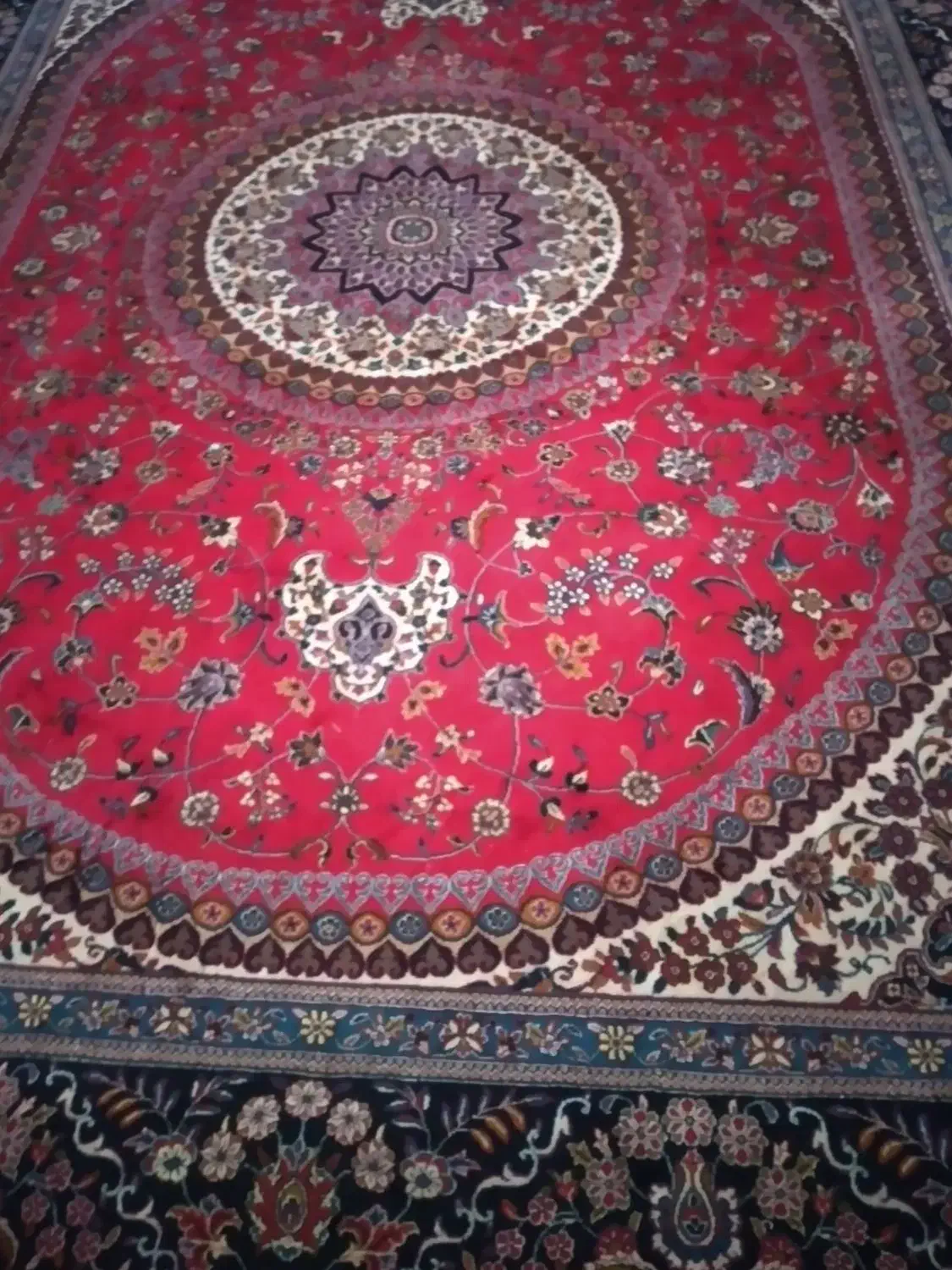 یک جفت فرش ۱۲متری سلم جفت ۹۵۰۰۰۰۰۰|فرش|قزوین, |دیوار