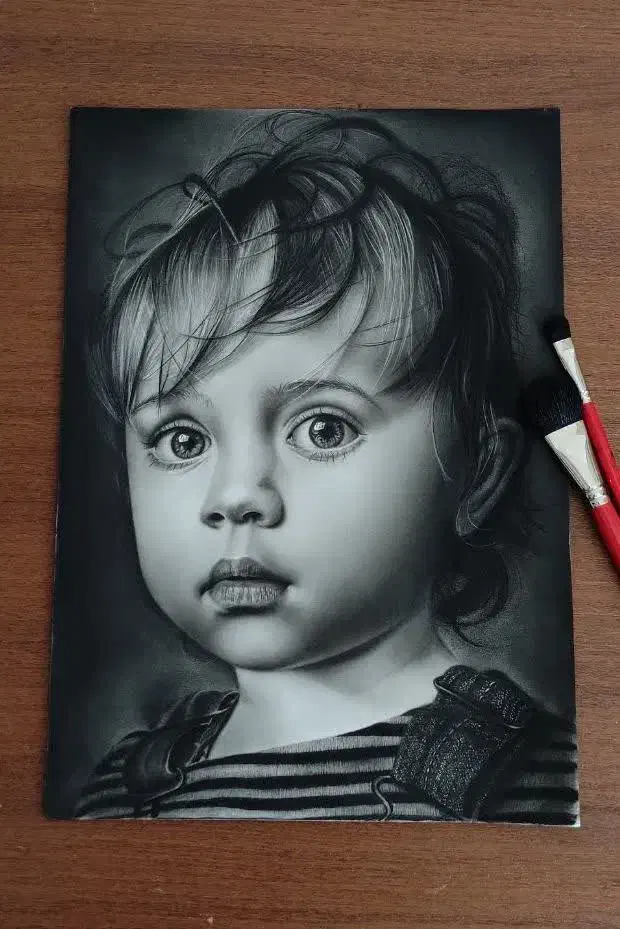 ثبت سفارش طراحی چهره ،سبک سیاهقلم|تابلو، نقاشی، عکس|اراک, |دیوار