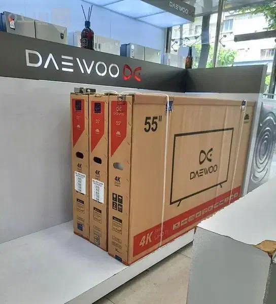 تلویزیون  ال ای دی 55 دوو هوشمند|تلویزیون و پروژکتور|رشت, رودباری|دیوار