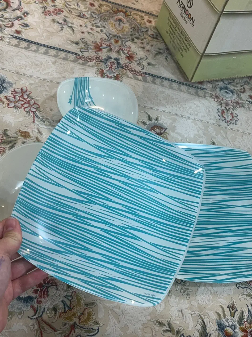 سرویس غذا خوری آذین اوپال|ظروف سرو و پذیرایی|سامان, |دیوار