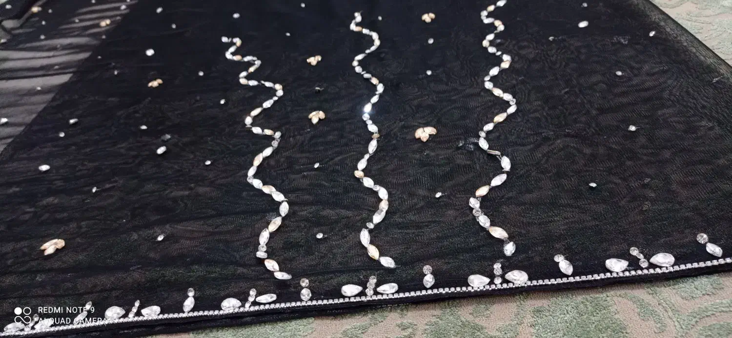 شال سنگ کاری شده مخصوص روز زن ومادر|لباس|کهنوج, |دیوار