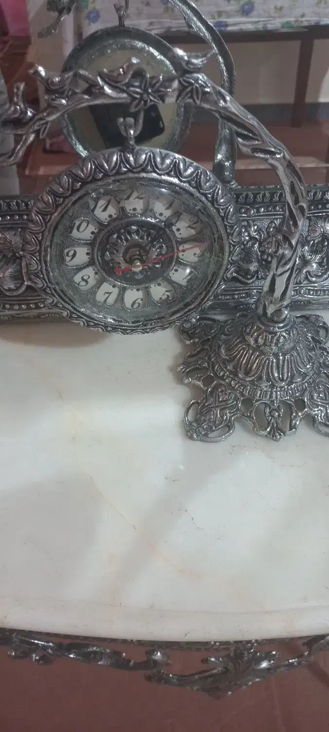 آینه وشمعدان برنز|آینه|اسکو, |دیوار