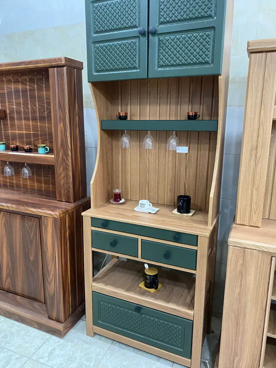 فروش انواع کافه بار با طرح و رنگ مختلف|بوفه، ویترین، کنسول|یاسوج, |دیوار