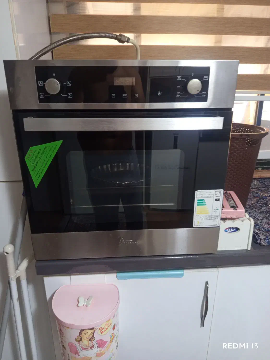 فر شیشه ای اخوان|اجاق گاز و لوازم برقی پخت‌وپز|شفت, |دیوار