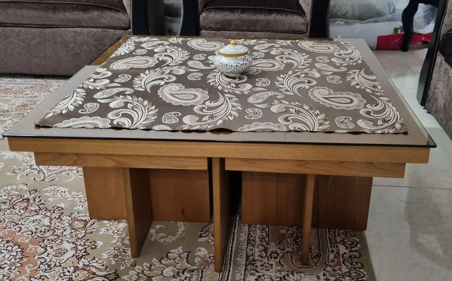 جلو مبلی|مبلمان خانگی و میز عسلی|لاهیجان, خمیر کلایه|دیوار