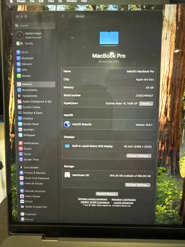 2024 MacBook Pro M4 Max|رایانه همراه|قم, نوقطار|دیوار