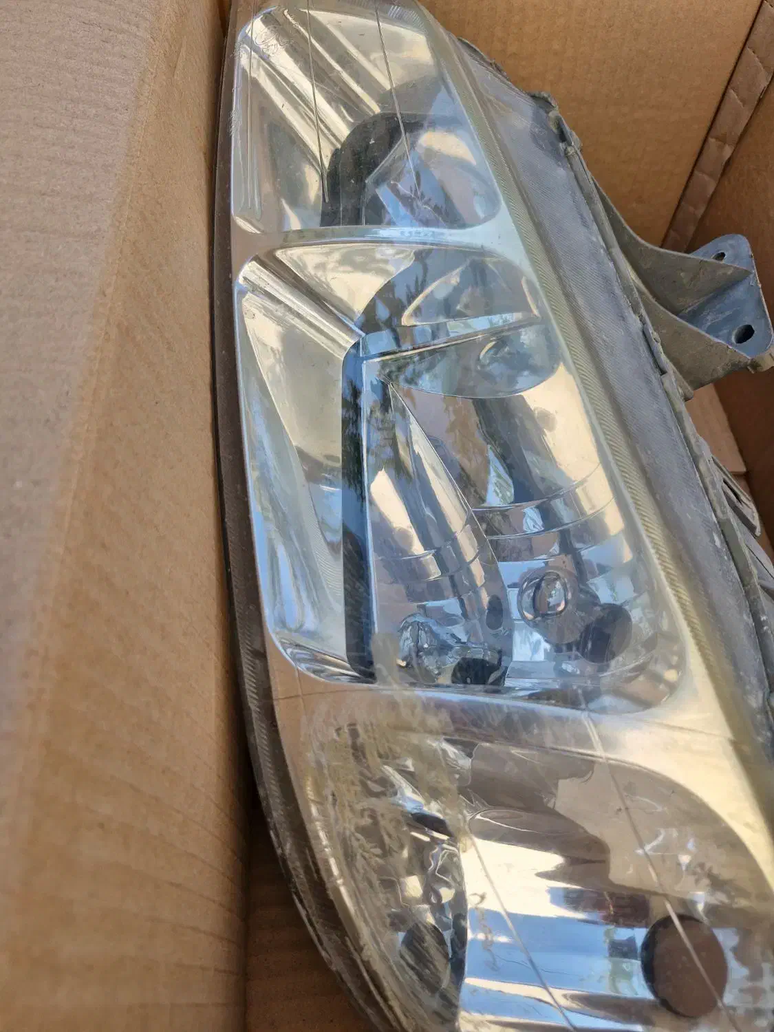 چراغ جلو پژو پارس سمت چپ و باربند|قطعات یدکی و لوازم جانبی|جم, |دیوار